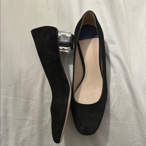 STUART WEITZMAN Black Women's Shoes with Unique Heel